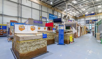 NSBRC life-sized cross sectional exhibit