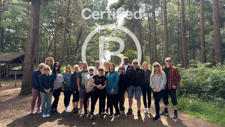 B Corp Certified - NSBRC Team Photo - EO Day 2025 - Go Ape